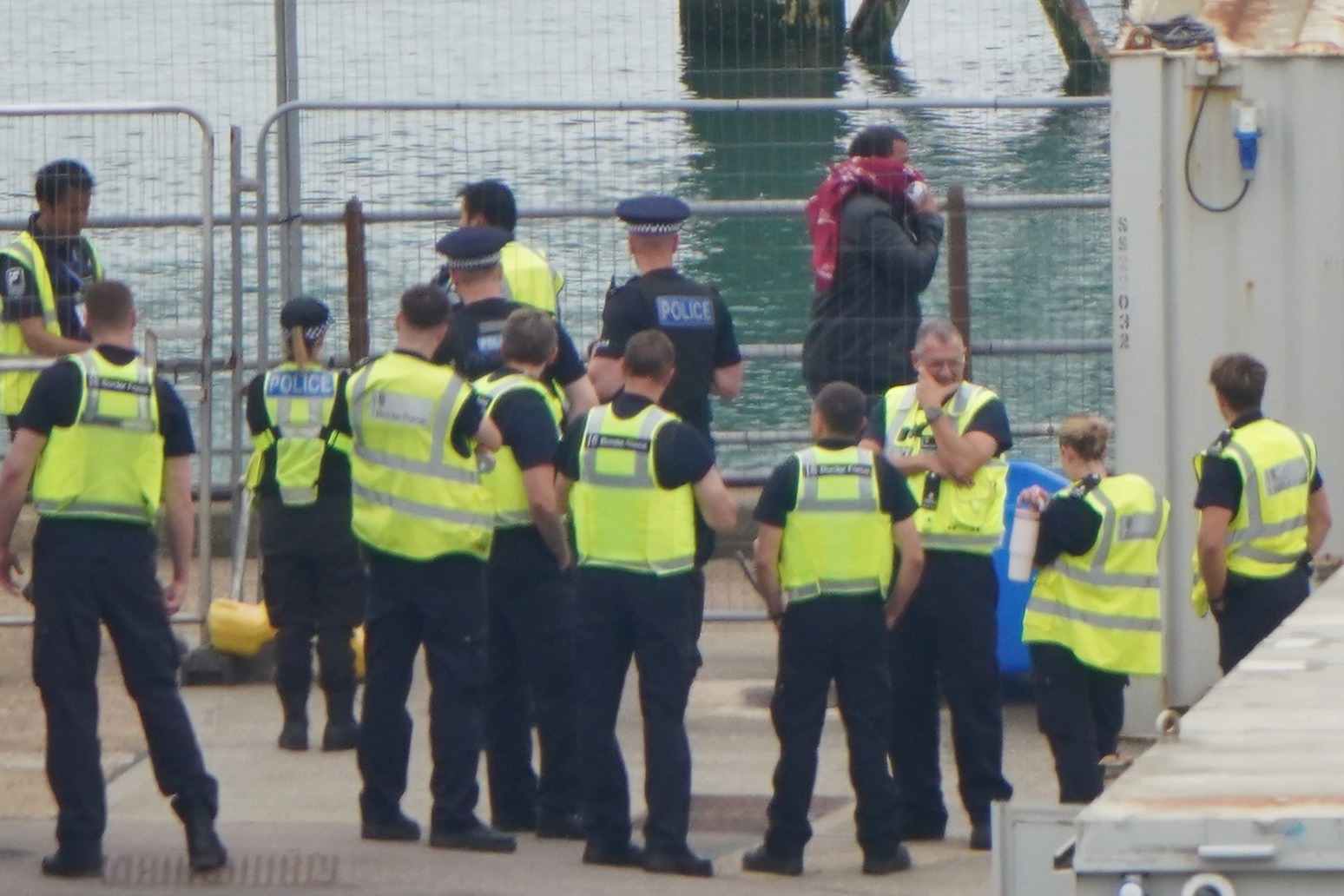 First migrants detained under ‘one in, one out’ deal as PM vows to secure border 